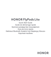 honor FlyPods Lite AM-H1C Guia De Inicio Rapido