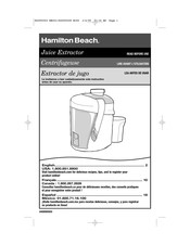 Hamilton Beach 67800 Manual De Usuario