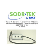 pace SODRTEK ST 300 E Manual De Operación Y Mantenimiento