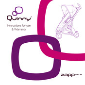 Quinny ZAPPxtra Manual Del Usuario