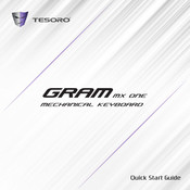 Tesoro GRAM MX ONE Guia De Inicio Rapido