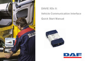 DAF DAVIE XDc II VCI Manual De Inicio Rápido