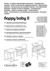 storchenmuhle happy baby II Instrucciones De Montaje Y Uso