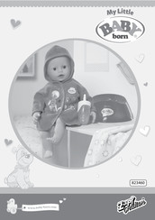 Zapf Creation BABY born 823460 Manual Del Usuario