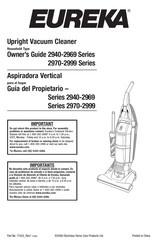 Eureka 2969 Série Guia Del Propietario