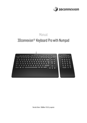 3Dconnexion Keyboard Pro Manual