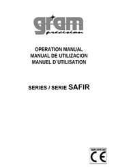 Gram Precision Safir-50L Manual De Utilización