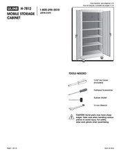 Uline H-7812 Manual De Usuario