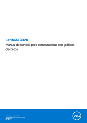 Dell Latitude 3420 Manual De Servicio
