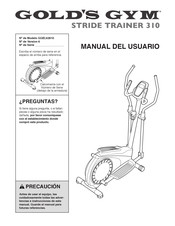 Gold's Gym GGEL62910 Manual Del Usuario