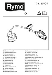 Flymo C-Li 20VGT Manual Del Usuario