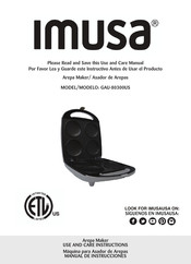 Imusa GAU-80300US Manual De Instrucciones