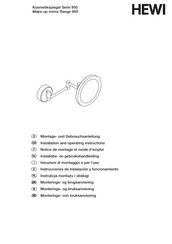 Hewi 950 Serie Instrucciones De Instalación Y Funcionamiento