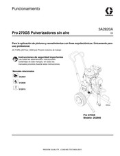 Graco Pro 270GS Funcionamiento