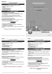 Conceptronic CHD3DUSB3 Guía Rápida