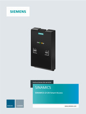 Siemens SINAMICS G120 Smart Access Instrucciones De Servicio