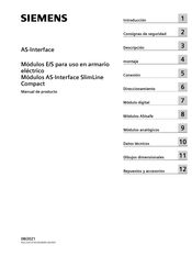 Siemens SlimLine Compact Serie Manual De Producto