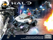 Mega Bloks HALO CNH06 Instrucciones De Montaje