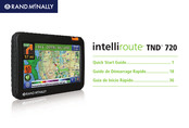 Rand McNally intelliroute TND 720 Guia De Inicio Rapido