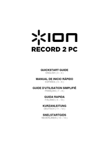 ION RECORD 2 PC Guía Rápida