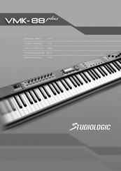 Studiologic VMK-88 plus Manual Del Usuario