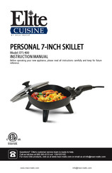 Elite Cuisine EFS-400 Manual De Instrucciones