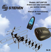 Steren ANT-UHF12R Manual De Instrucciones