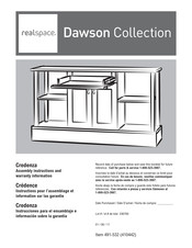 realspace Dawson 491-532 Manual Del Usuario