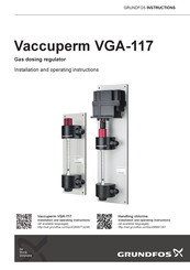 Grundfos Vaccuperm VGA-117 Instrucciones De Instalación Y  Operación