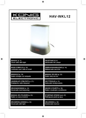 König Electronic HAV-WKL12 Manual De Uso