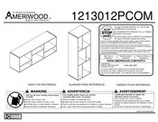 Dorel AMERIWOOD INDUSTRIES 1213012PCOM Manual Del Usuario