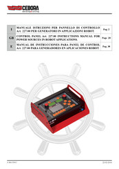 Cebora 227.00 Manual De Instrucciones