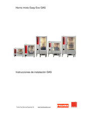 Franke Easy Evo GAS Nstrucciones De Instalacion