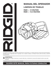 RIDGID R829 Manual Del Operador