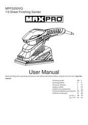 MaxPro MPFS250VQ Manual Del Usuario