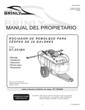 Brinly ST-251BH Manual Del Propietário