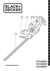 Black+Decker GTC18452PC Traducción De Las Instrucciones Originales