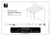 Palram Feria 3x4.2 Instrucciones De Montaje