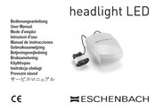 Eschenbach headlight LED Manual De Instrucciones