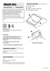 STACK-ON SHD-AOTT-BG-B Instrucciones