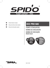 DIPRA SPIDO ECC PRO 500 Manual De Instrucciones Original