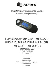 Steren MP3-256 Manual De Instrucciones