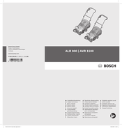 Bosch AVR 1100 Manual Original