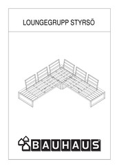 Bauhaus ANJA SOFASAET Manual Del Usuario