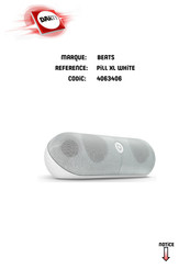 Beats by Dr Dre PILL XL Guia De Inicio Rapido