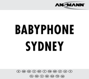 ANSMANN Babyphone Sydney Manual Del Usuario