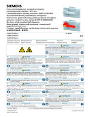 Siemens 3VW9727-0VL10 Instructivo