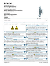 Siemens 3VW9011-0BB22 Instructivo