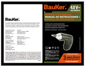 BAUKER SD-GS1039 Manual De Instrucciones