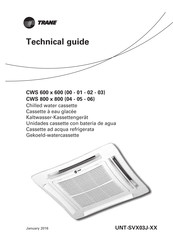 Trane CWS 00-2P Guia Tecnica